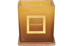 AVA & MAY Duftkerze Crème Brulée, 450g