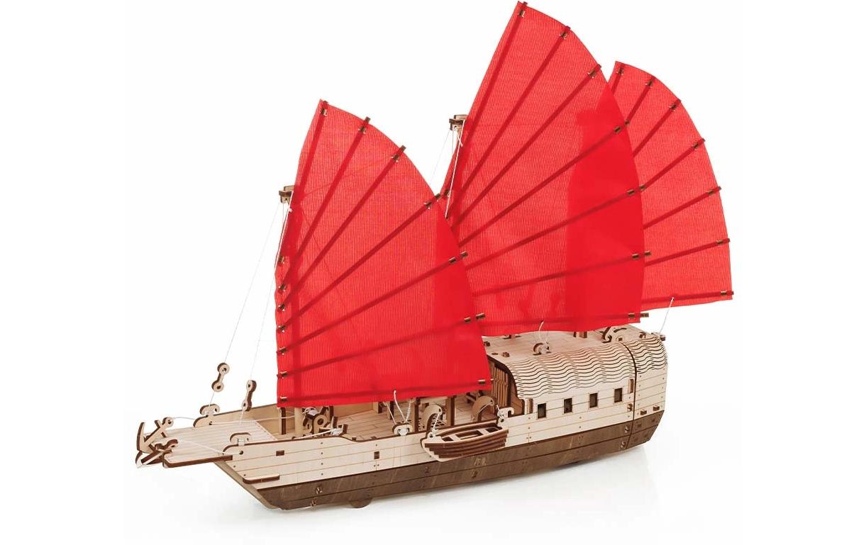 EWA Asiatisches Schiff Djong 3D Holzbausatz