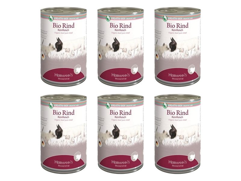 Herrmann's | Herrmanns Kreativ-Mix Bio Rindfleisch6x400g | Kit