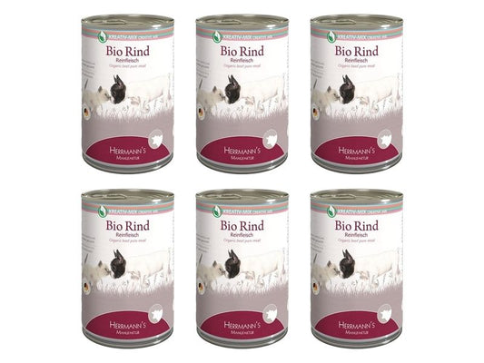 Herrmann's | Herrmanns Kreativ-Mix Bio Rindfleisch6x400g | Kit