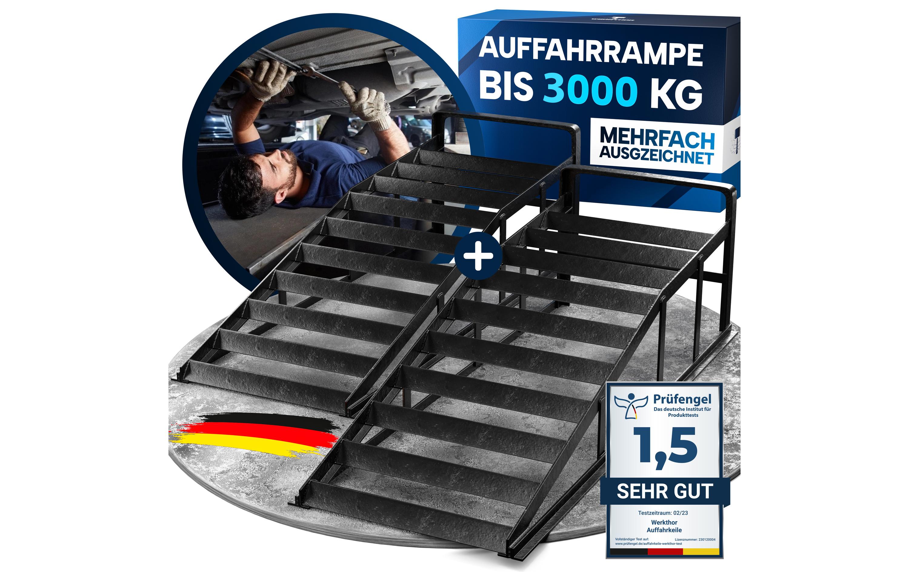 Werkthor KFZ Rampe Metall 2er Set