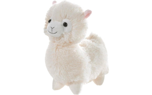 Heunec | Lama stehend | creme 18cm