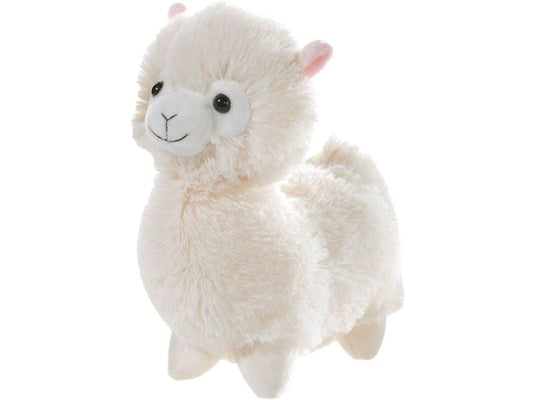 Heunec | Lama stehend | creme 18cm