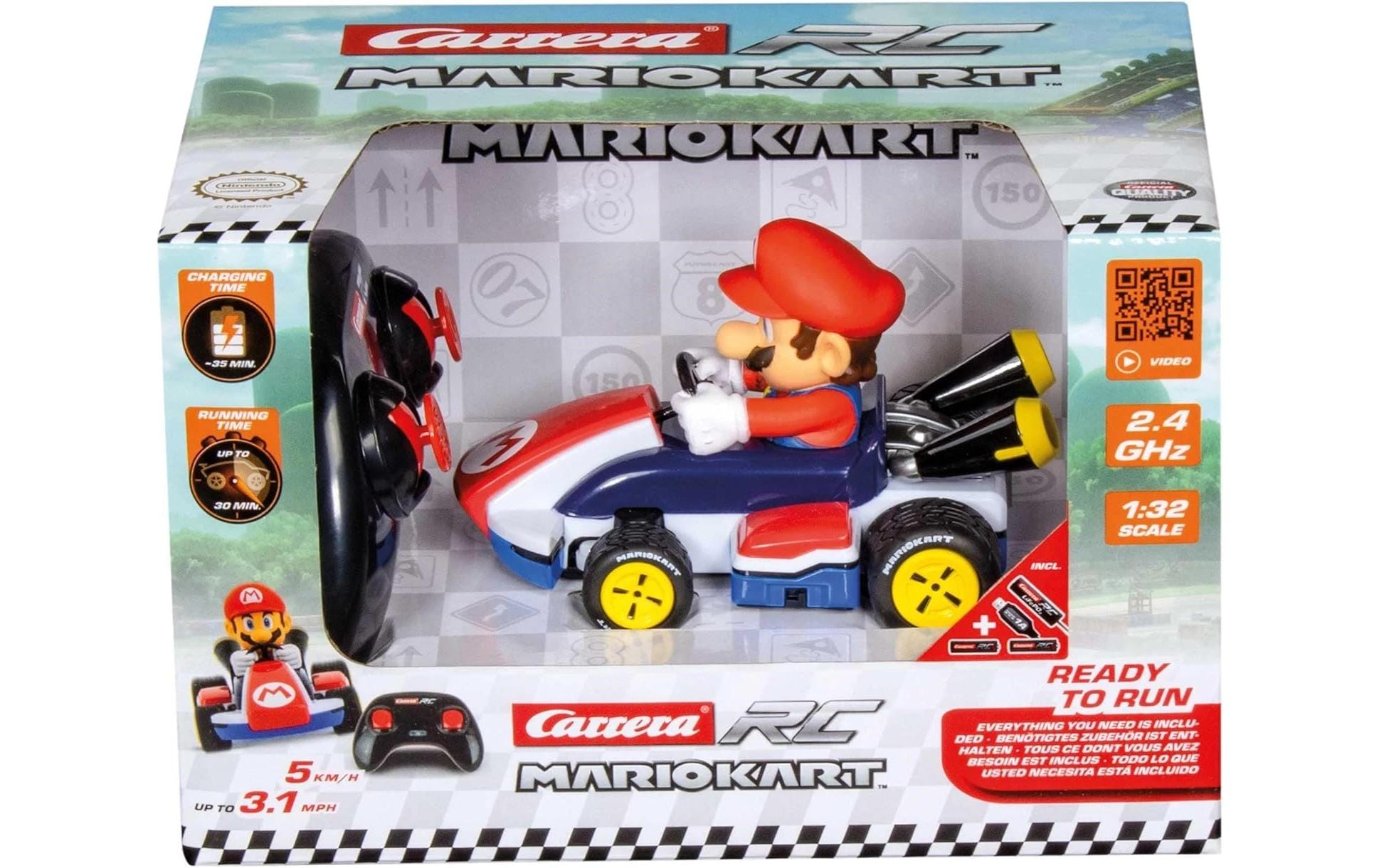 RC Mario Kart Race Mario 1:32