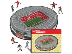 Iconic Puzzle | Arsenal FC - Emirates Stadium | Holz Puzzle Grösse S (150 Teile)