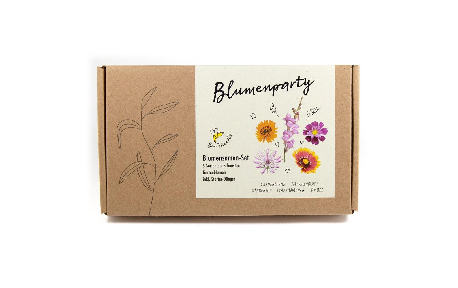 Anzucht Blumenparty