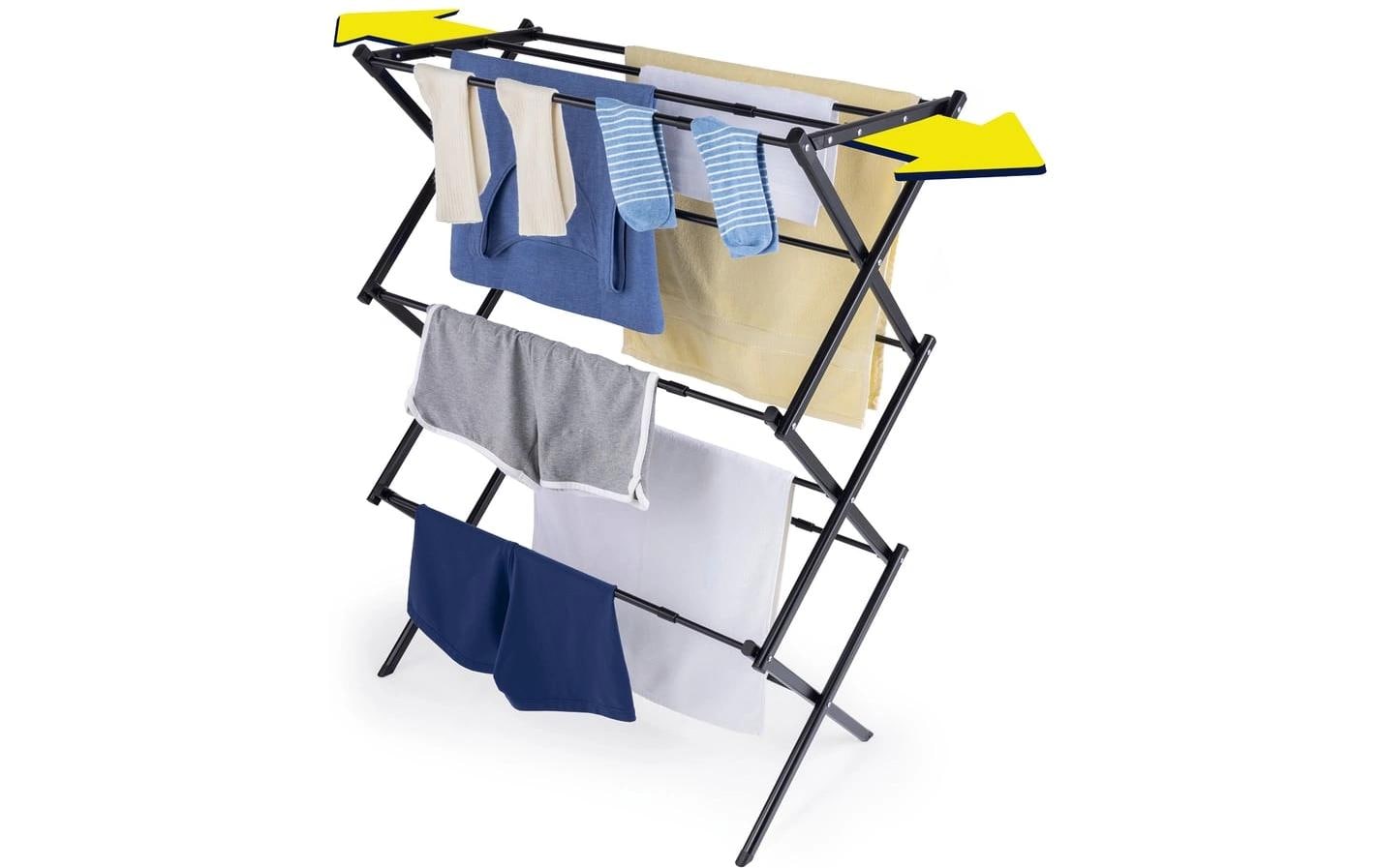 EASYmaxx Wäscheständer 62-108x38x102cm