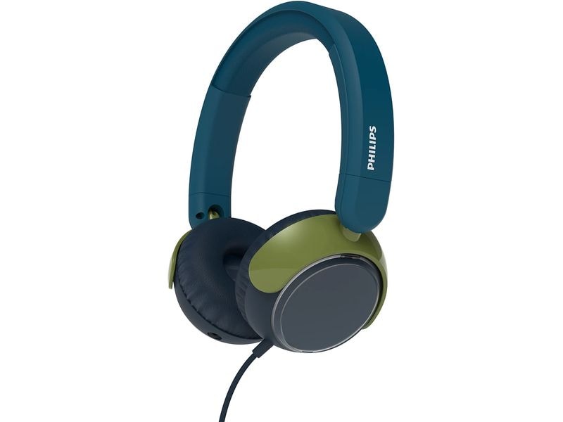 Philips | TAK2000CT/00 On-Ear Kinderkopfhörer | Blaugrün, kabel, 85db Begrenzung