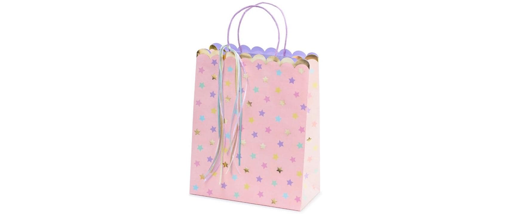 Partydeco Geschenktasche Sterne