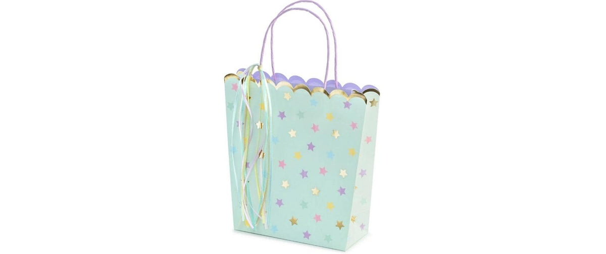 Partydeco Geschenktasche Sterne