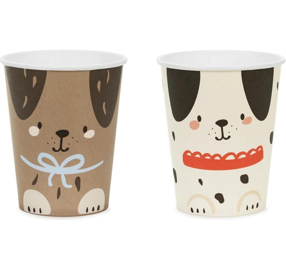 Partydeco Becher Hunde