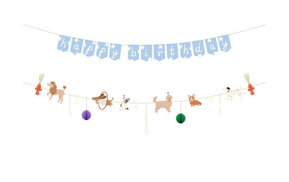 Partydeco Girlande Hunde