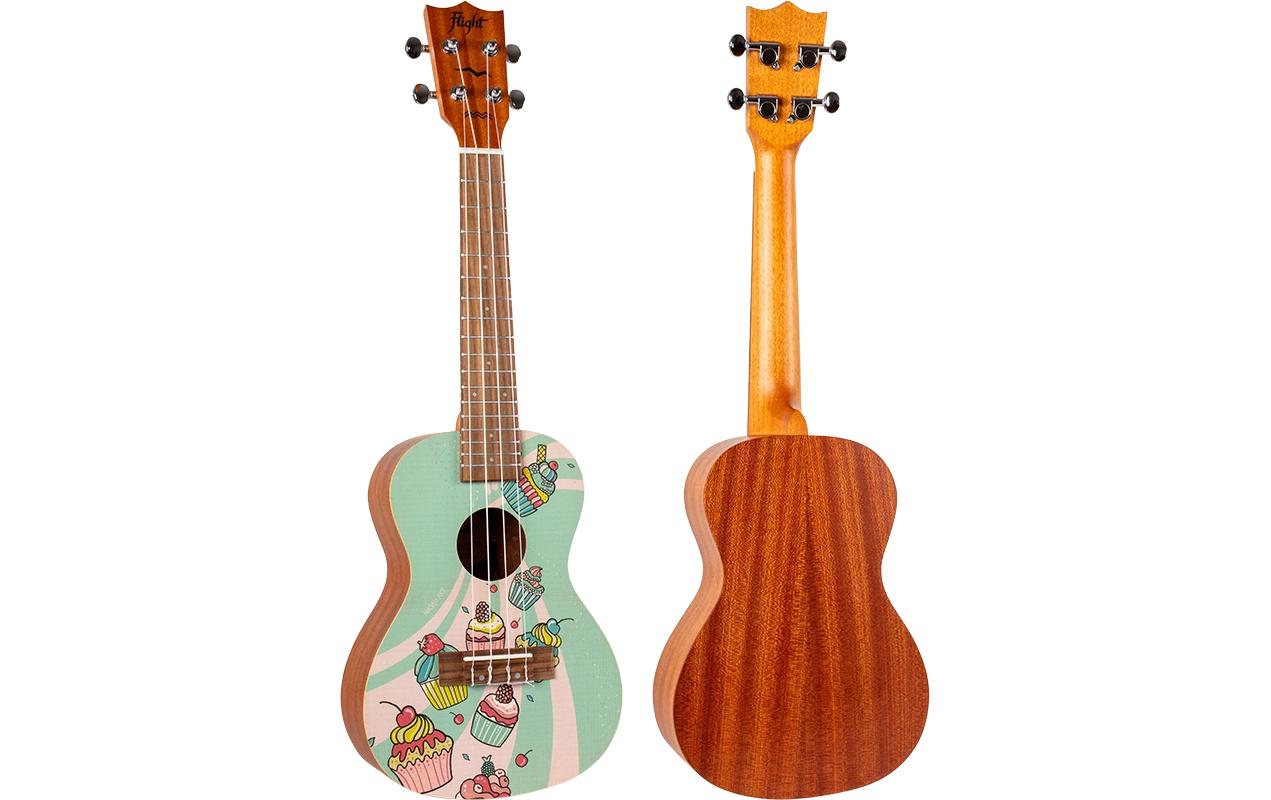 Flight Ukulele Concert - Cupcake