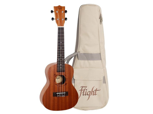 Flight | Ukulele Concert - Sapele | Ukulele, Gigbag