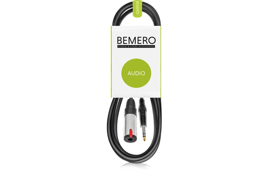 Bemero BAC5150-600BK 6.3 Klinke m+f 6m