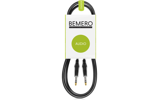 Bemero BAC1515-150BK 6.3 Klinke m+m 1.5m
