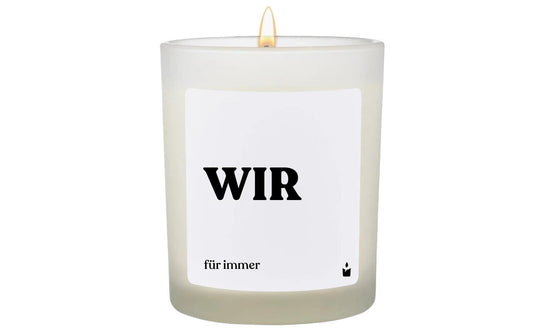 ChattyCandles Duftkerze Wir - für immer