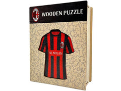 Iconic Puzzle | AC Milan - Trikot | Holz Puzzle Grösse S (150 Teile)