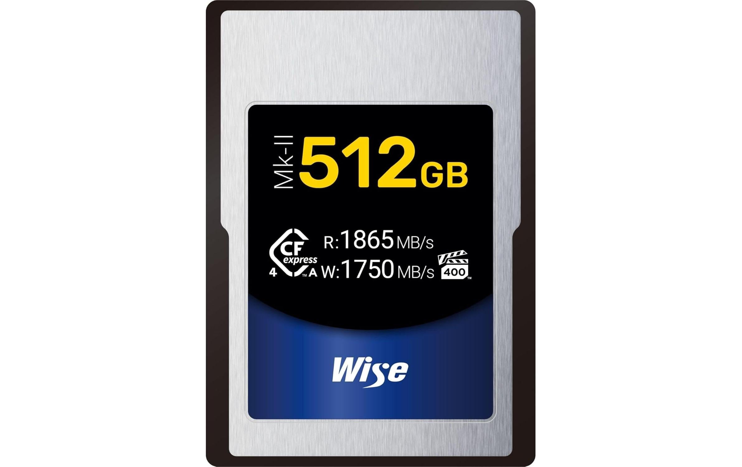 Wise 512GB CFexpress 4.0 Type A