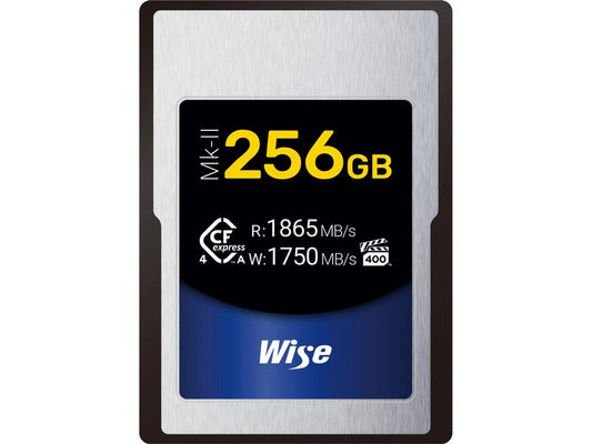 Wise | 256GB CFexpress 4.0 Type A | Mk-II Memory Card