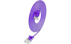 SLIM Patchkabel: U/UTP, 1.5m, violett