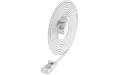 SLIM Patchkabel: U/UTP, 10m, weiss
