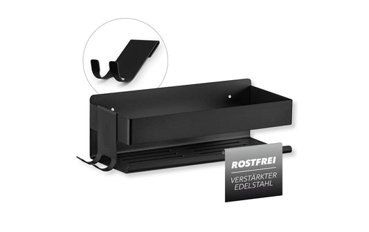 Benkstein Einzel Duschorganizer schwarz