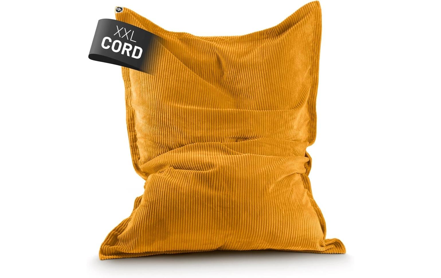 Lumaland Sitzsack Indoor Cord 380l senfgelb