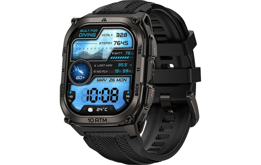 Kospet Smartwatch Tank M4 Schwarz