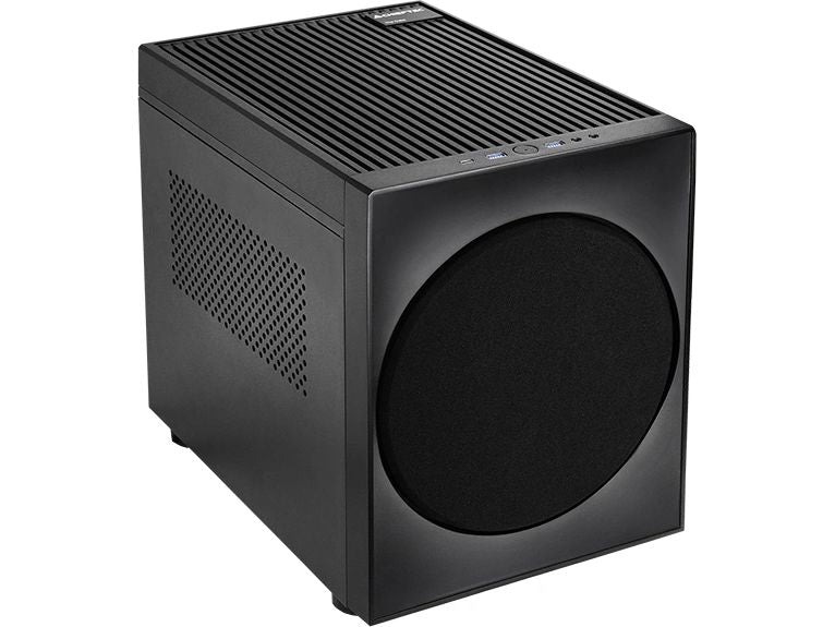 Chieftec | Mini ITX cube CI-03B-OP, black | 2x 3.5, 2x 2.5