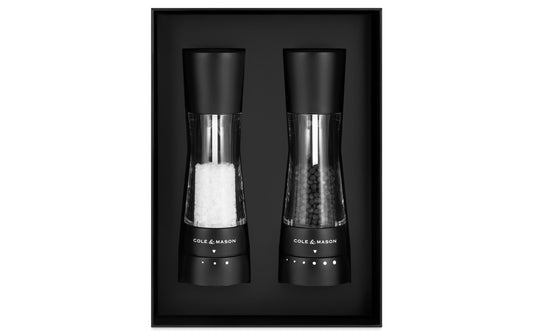 Cole&Mason | Derwent 190mm Matt black | in Geschenkbox
