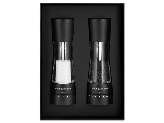 Cole&Mason | Derwent 190mm Matt black | in Geschenkbox