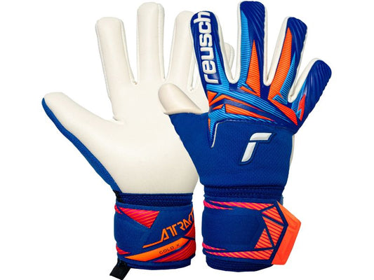 reusch | Attrakt Gold X NC Junior | Grösse: 7, Farbe: blue/white/orange