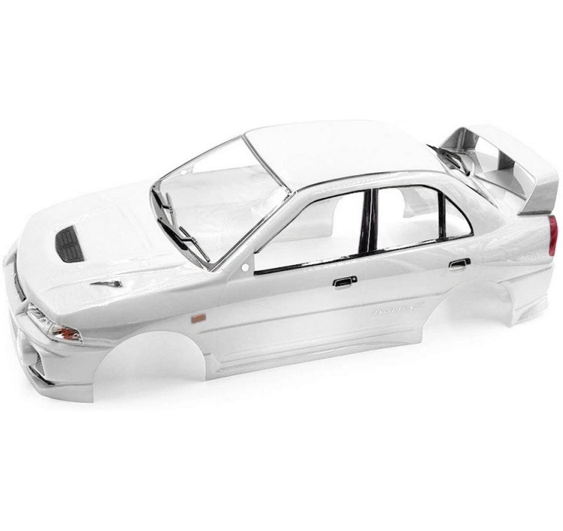 Yeah Racing Karosserie Lancer Evo IV Weiss