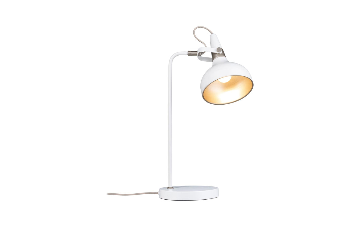 Tischleuchte Juna E14 max. 20W Weiss matt,
