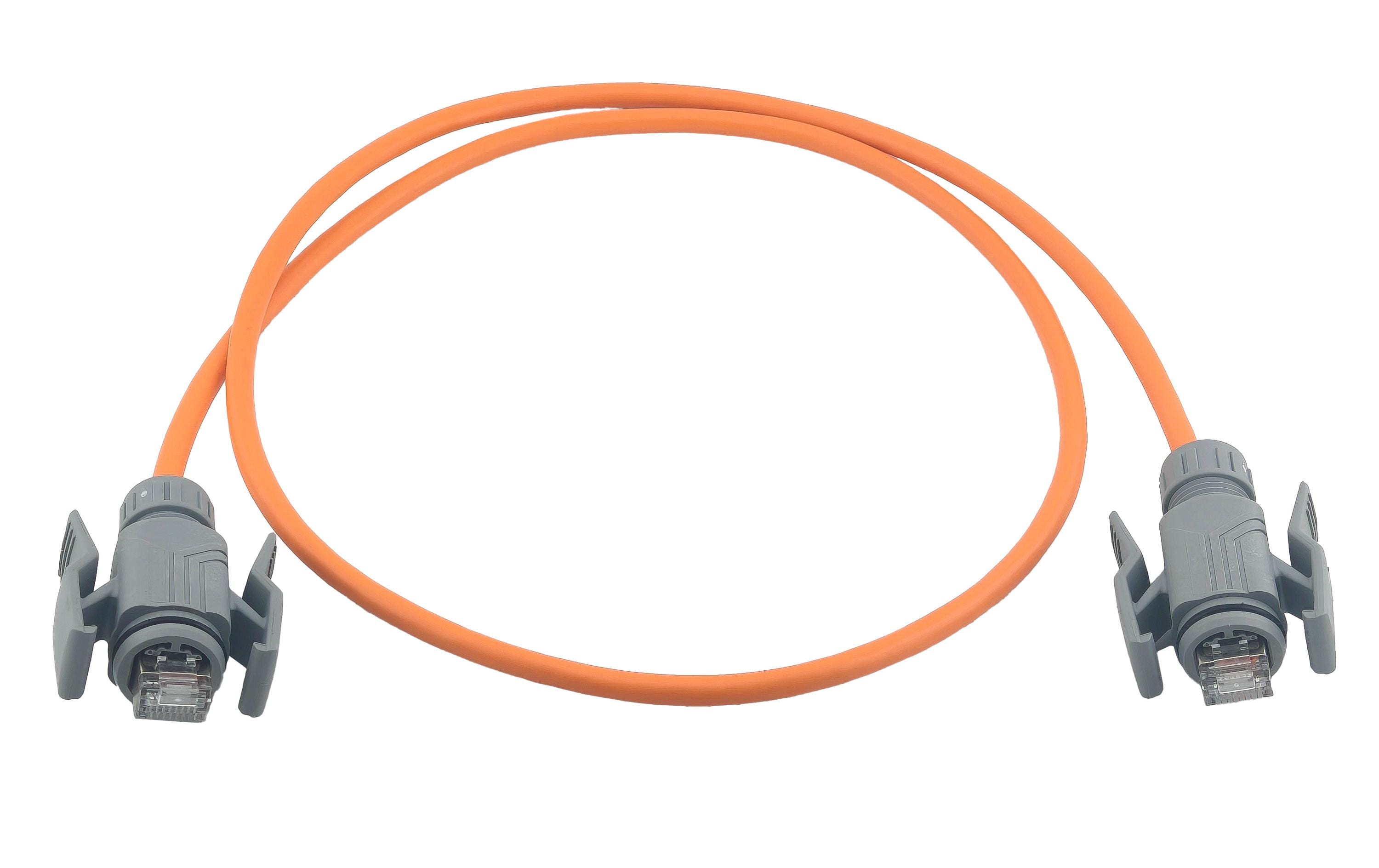 Wirewin Patchkabel: S/FTP, 10m, orange