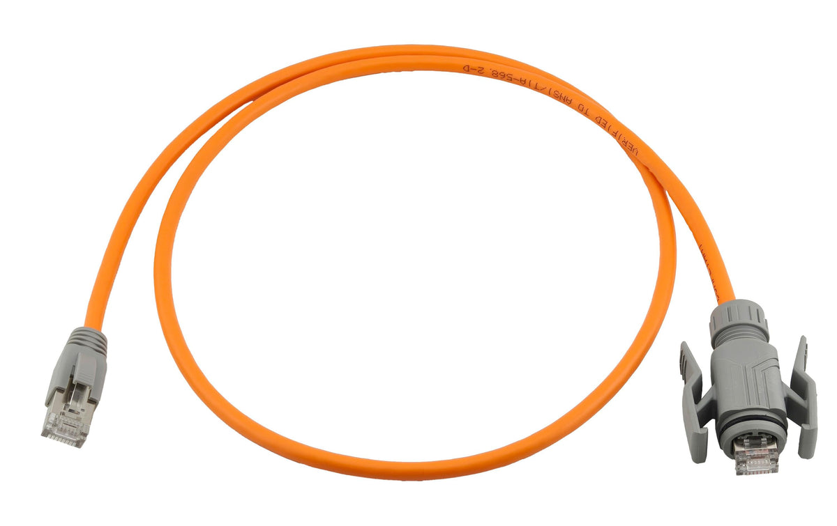 Wirewin Patchkabel: S/FTP, 10m, orange