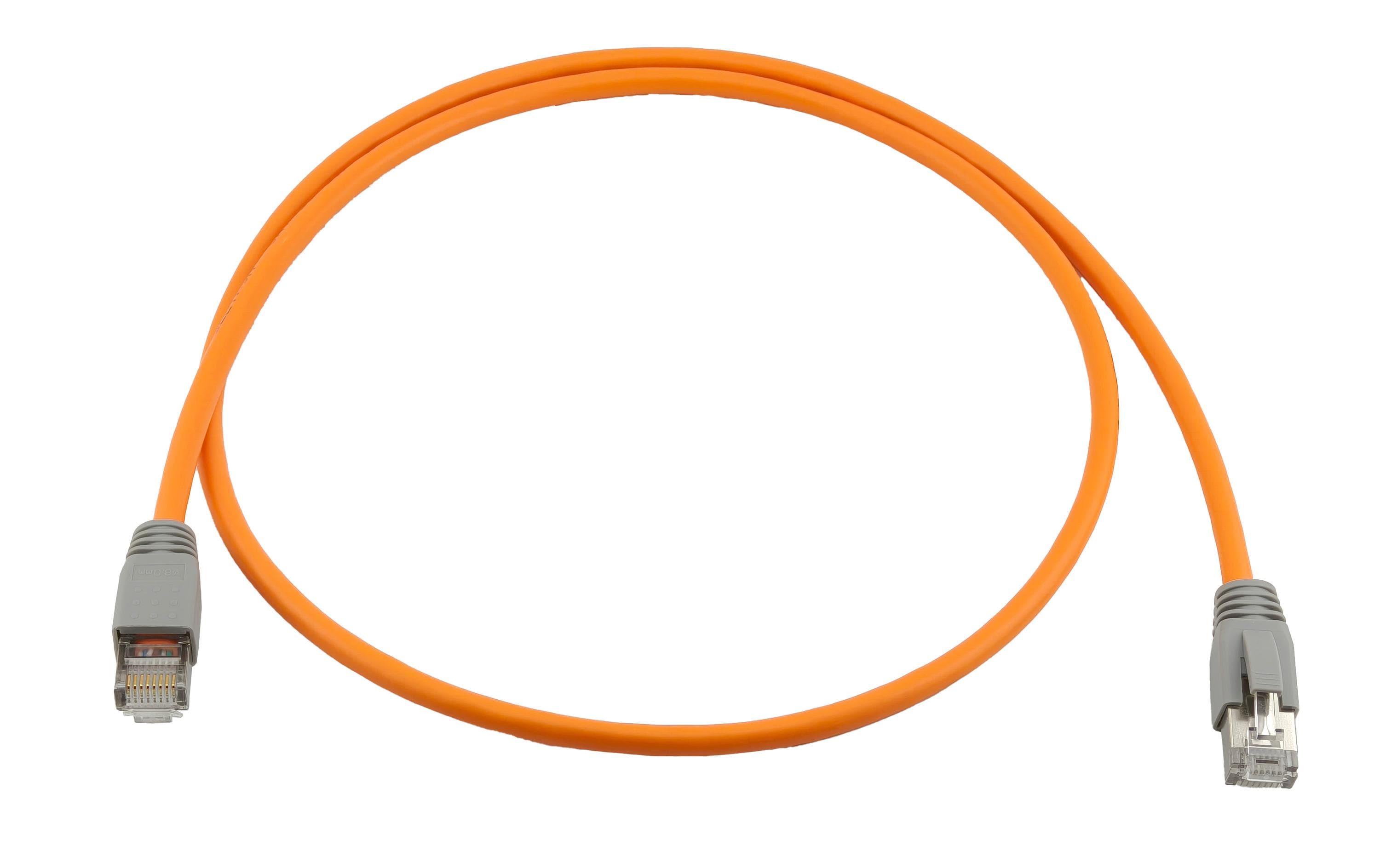 Wirewin Patchkabel: S/FTP, 30m, orange