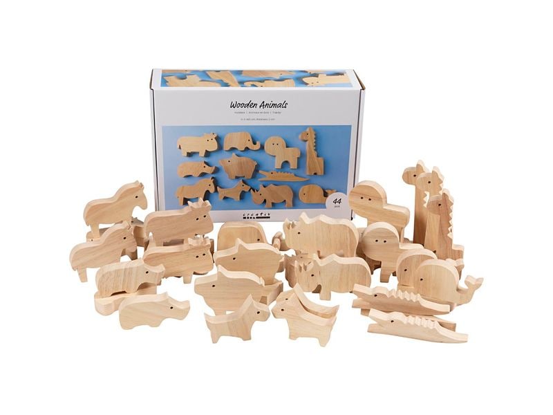 Creativ Company | Holzfiguren | Farm & Safari