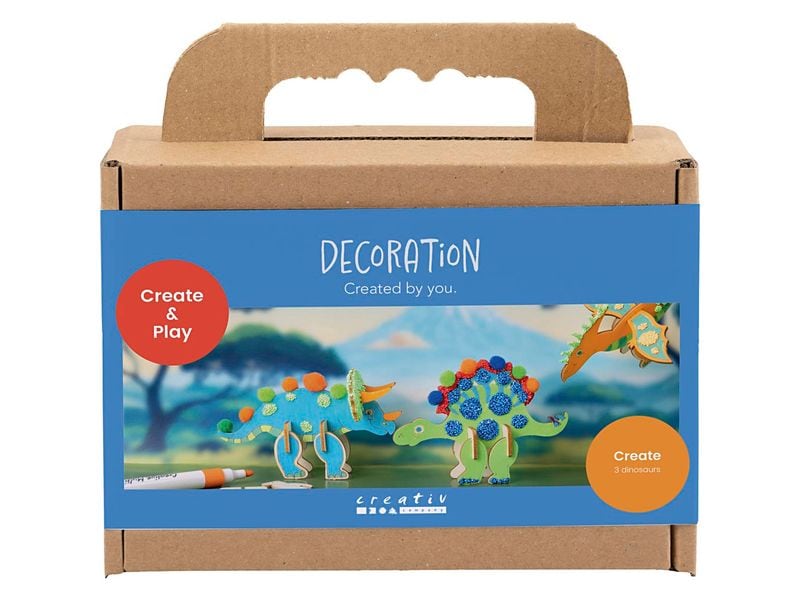 Creativ Company | Bastelset Kinder | Dinosaurier