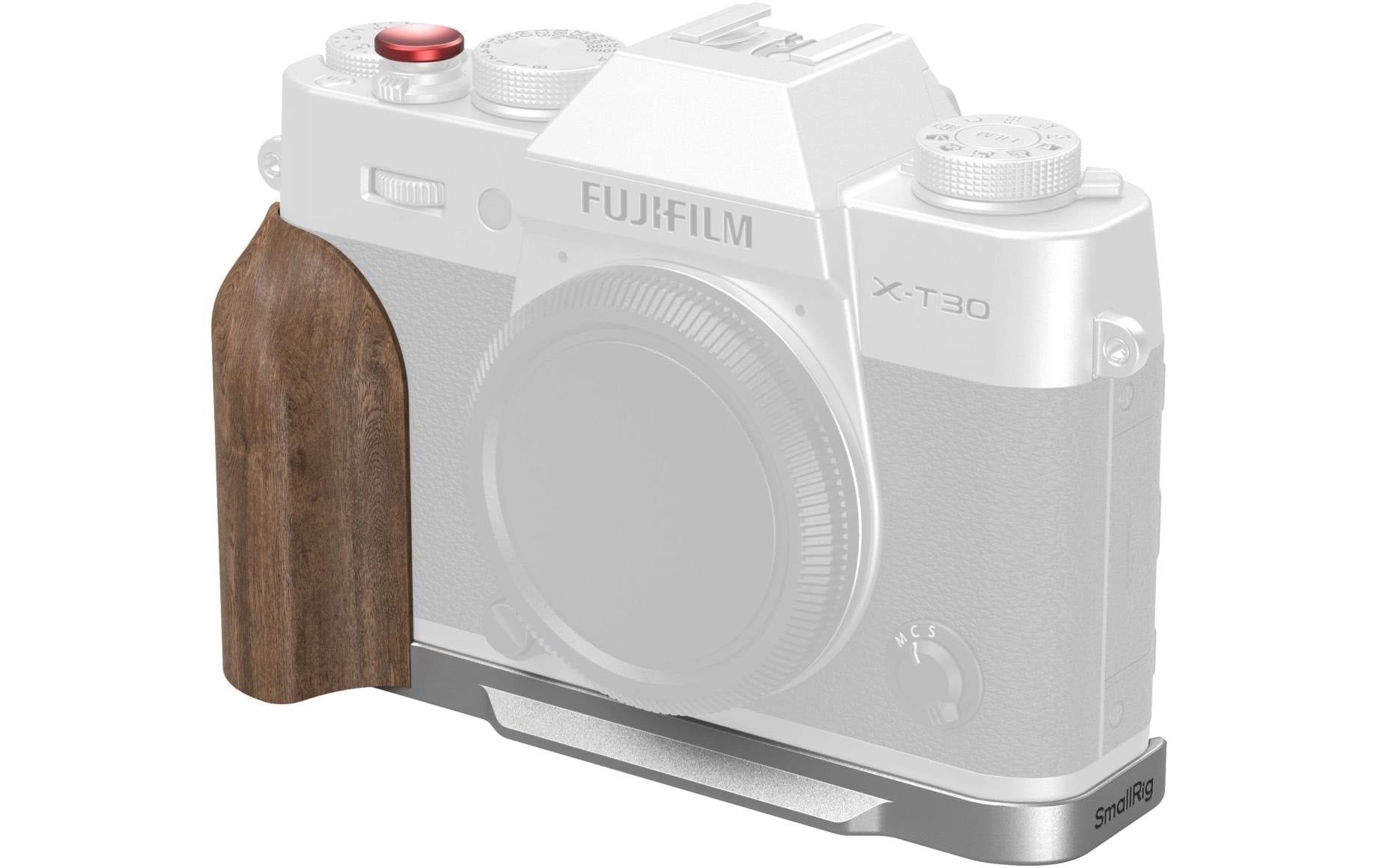 SmallRig L-Shaped Plate w Wooden Handle