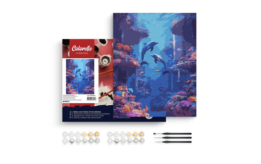 Colorelle MNZ Unterwasserwelt Delfine