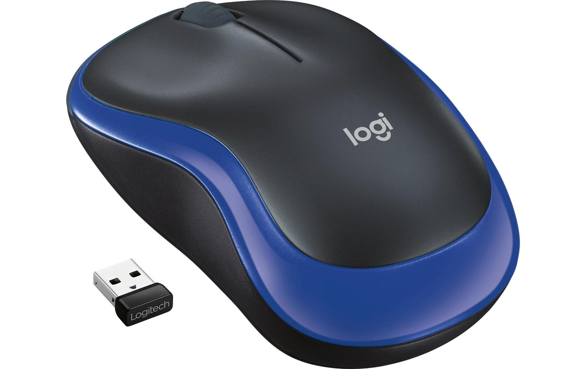 Logitech M185 wireless Mouse Blue