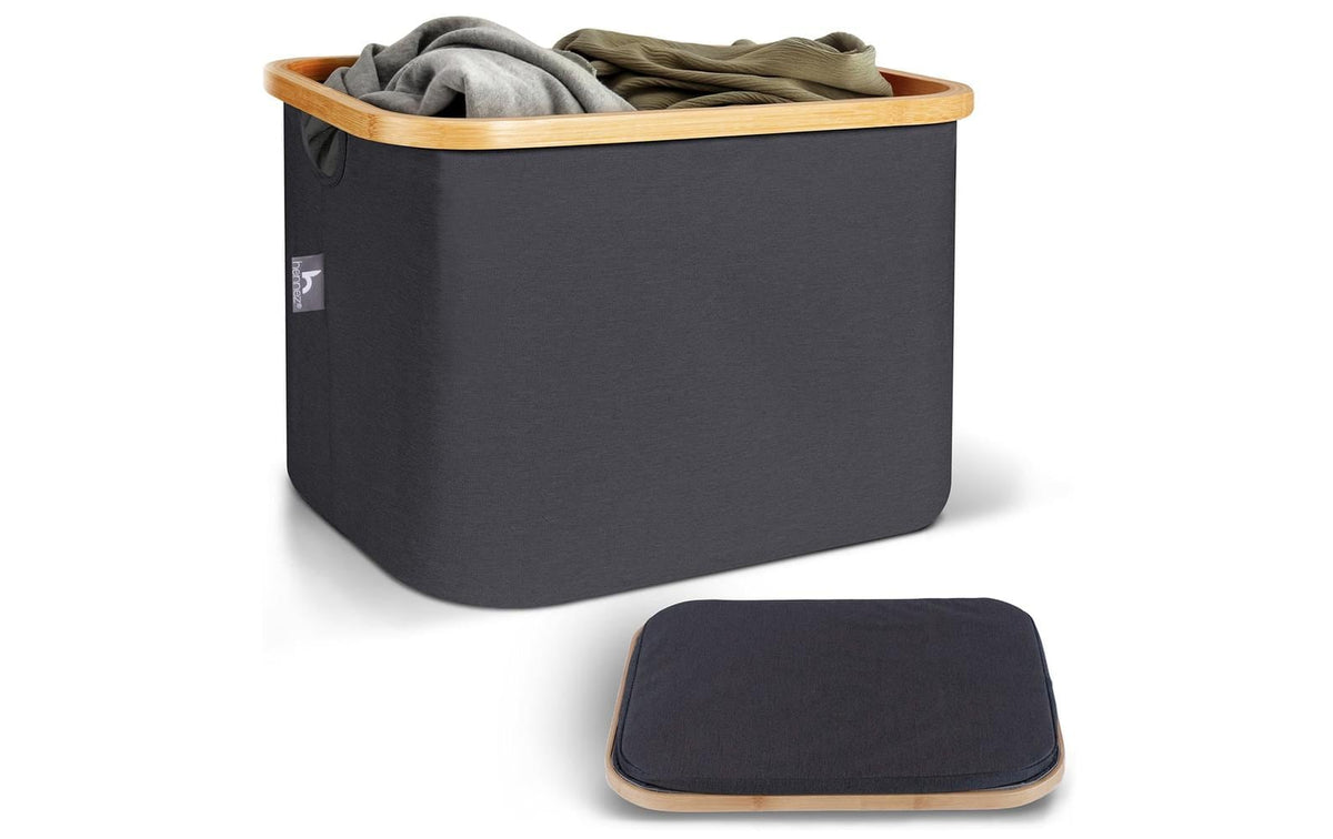 Hennez Aufbewahrungskorb Adrian 40l d.Grau