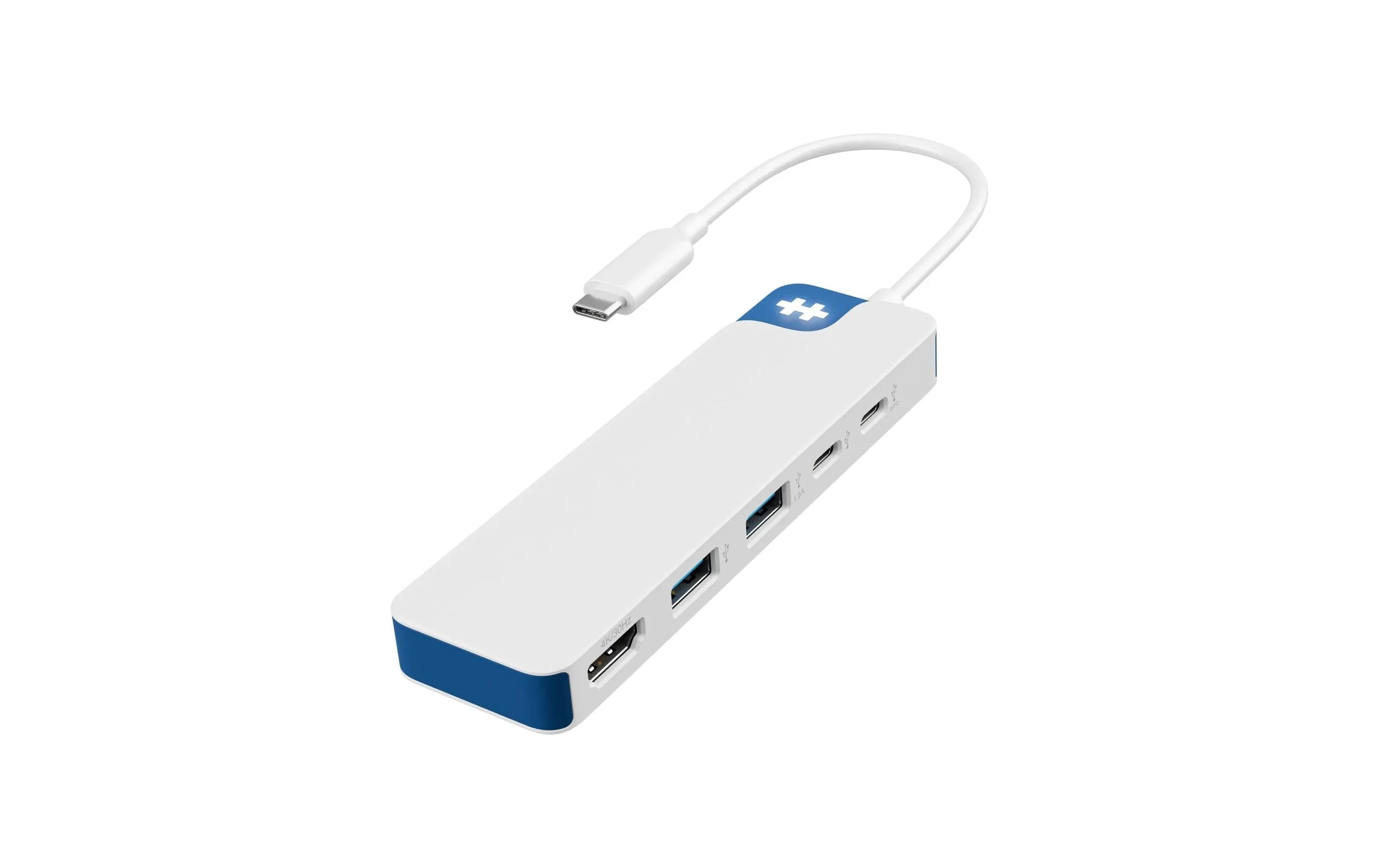 HyperDrive Flex 5 Port USB-C Hub (Blue)