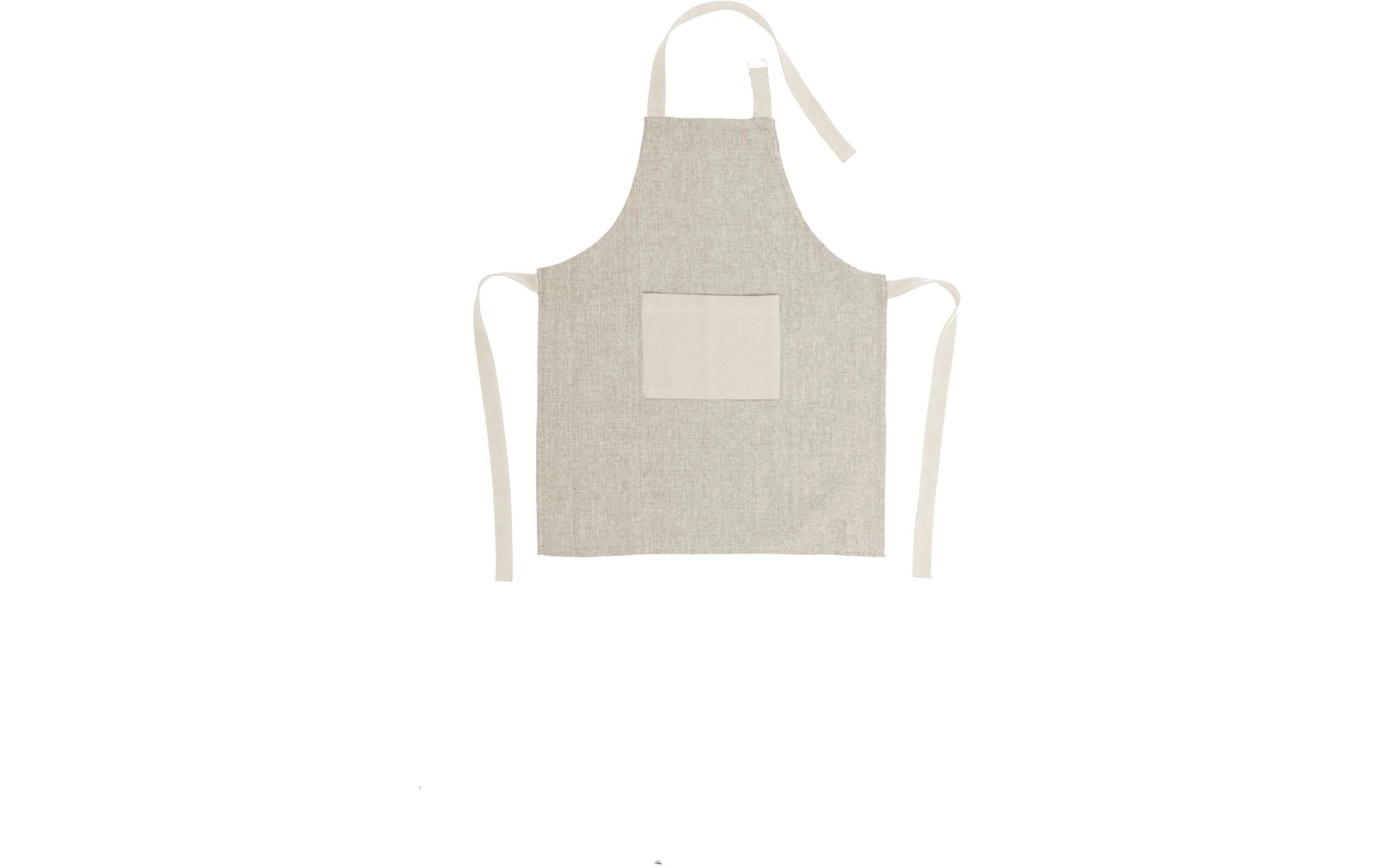 Tiseco Kinderschürze CHAMBRAY taupe
