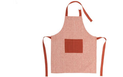 Tiseco | Kinderschürze CHAMBRAY rost | 52x63 cm