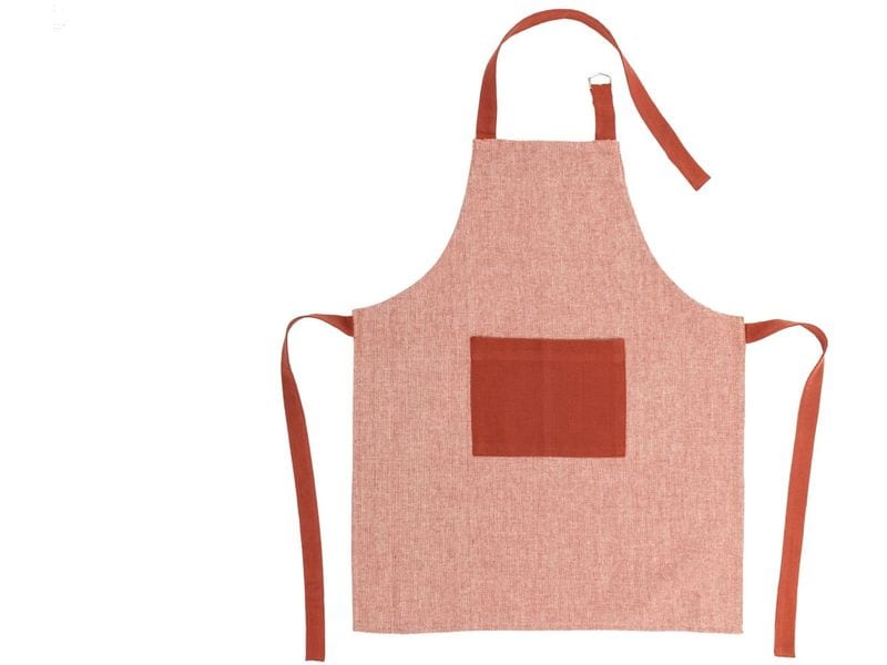 Tiseco | Kinderschürze CHAMBRAY rost | 52x63 cm