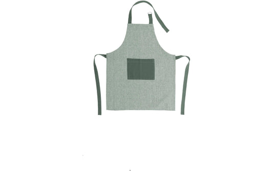 Tiseco | Kinderschürze CHAMBRAY grün | 52x63 cm