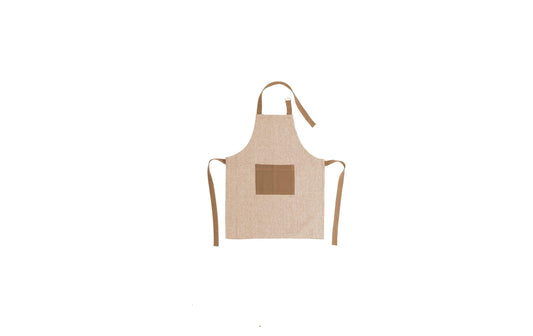 Tiseco Kinderschürze CHAMBRAY camel